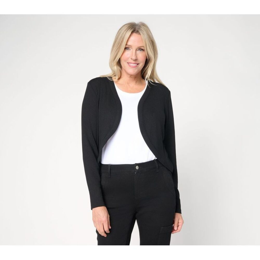 Denim & Co. Women's Top Sweater Sz S Make Your Selection: Heavenly Black